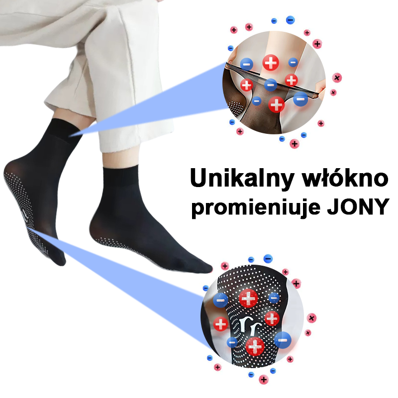 Turmalinowo jonowe skarpetki modelujące do ciała (🔥 oferta ograniczona czasowo, trwa 30 minut)