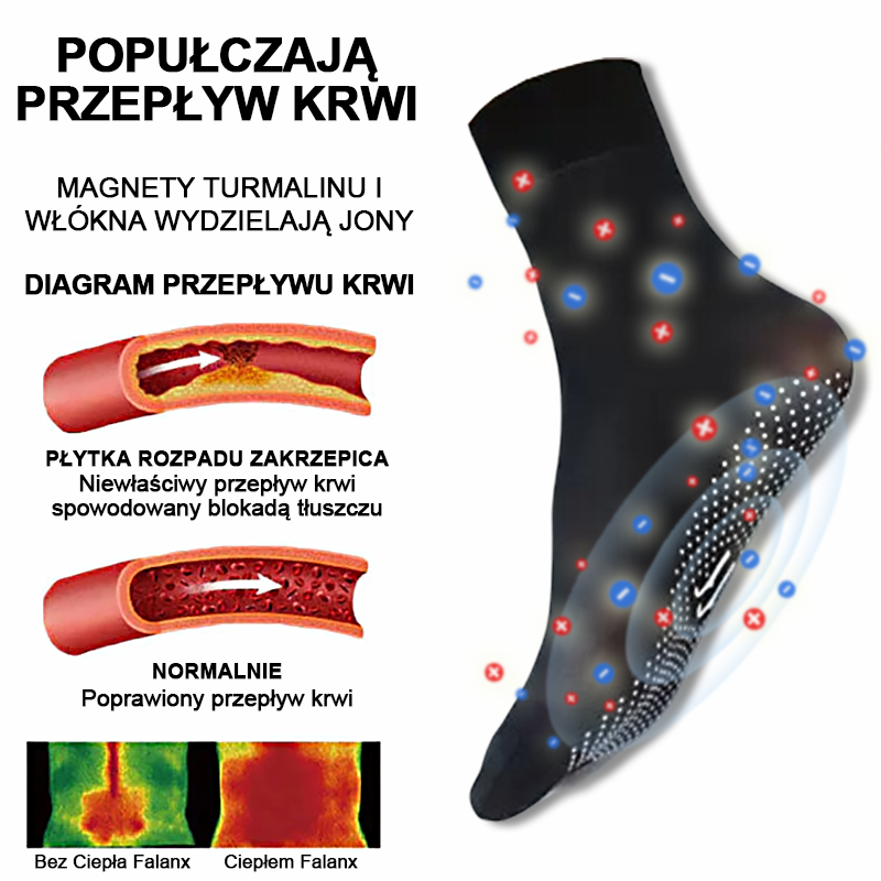 Turmalinowo jonowe skarpetki modelujące do ciała (🔥 oferta ograniczona czasowo, trwa 30 minut)