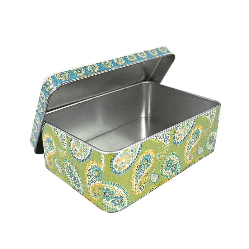 3Pcs/Set Metal Pastoral Style Peacock Butterfly Mini Storage Box Household Daily Necessities Jewelry Candy Organizer Box