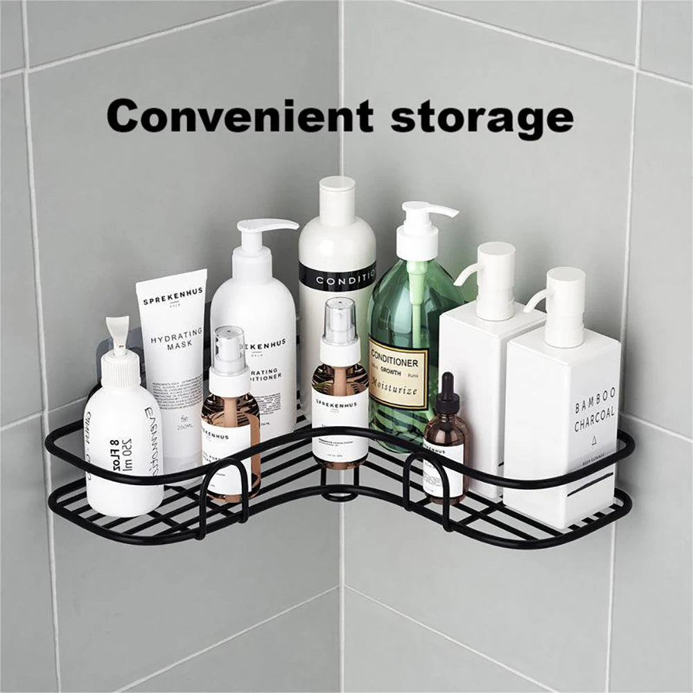 Creative home daily necessities small department stores kitchen bathroom wall corner shelves utensils and item storage tools
