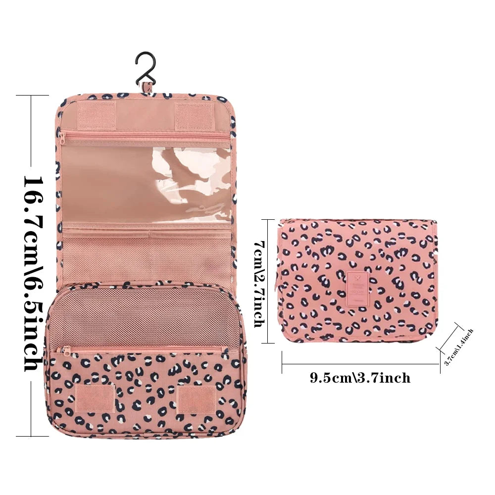 2023 Hook Makeup Bags Waterproof Travel Cosmetic Wash Organizer New Flamingo Women Daily Necessities Toiletry Storage Beauty Bag